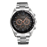 Waterproof Wristwatch Steel Watch