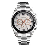 Waterproof Wristwatch Steel Watch