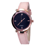 Rhinestone Leather  Watch