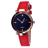 Rhinestone Leather  Watch