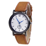 Leather Analog Wrist Watch
