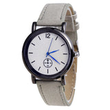Leather Analog Wrist Watch