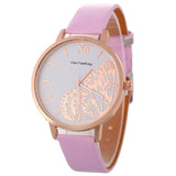 Butterfly Leather Watch