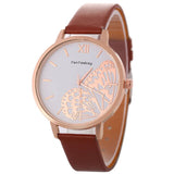 Butterfly Leather Watch