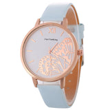 Butterfly Leather Watch