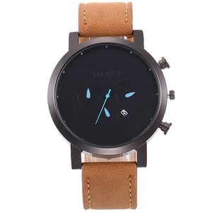 Luxury Men Leather Watch