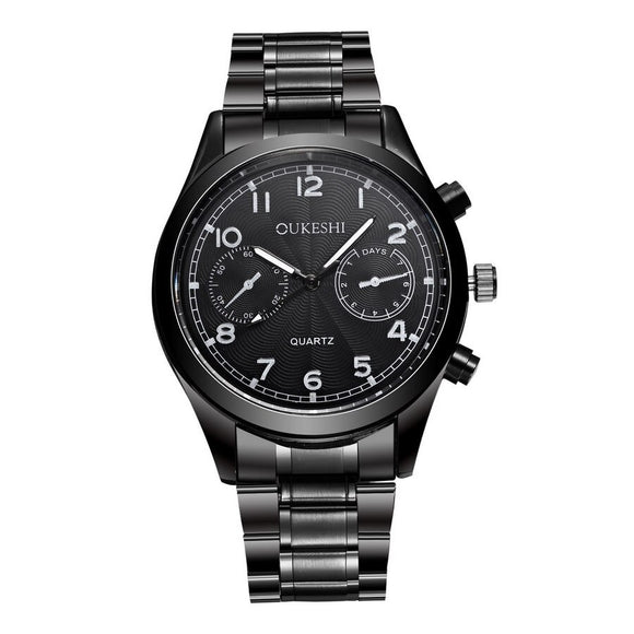 Black Steel Watches
