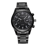 Black Steel Watches