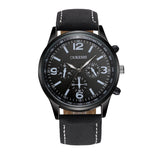 Men Sports Leather Watches