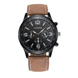 Men Sports Leather Watches
