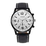 Men Sports Leather Watches