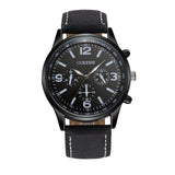 Men Sports Leather Watches