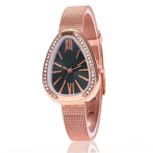 Diamond Shaped Leather Watch