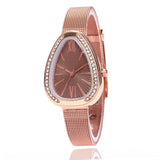 Diamond Shaped Leather Watch
