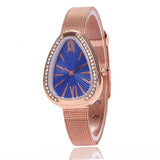 Diamond Shaped Leather Watch
