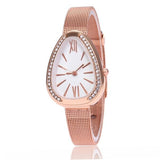 Diamond Shaped Leather Watch