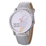 Cute Cartoon Leather Watch