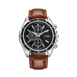 Wristwatches Luxury Leather Strap Watch