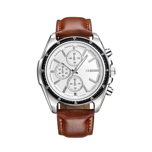 Wristwatches Luxury Leather Strap Watch
