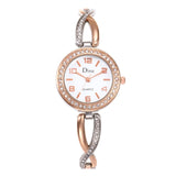 Crystal Rhinestone Stainless Steel Watch