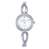 Crystal Rhinestone Stainless Steel Watch
