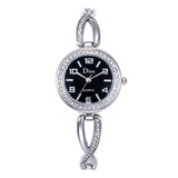 Crystal Rhinestone Stainless Steel Watch