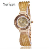 Rhinestone Design Metal Watch