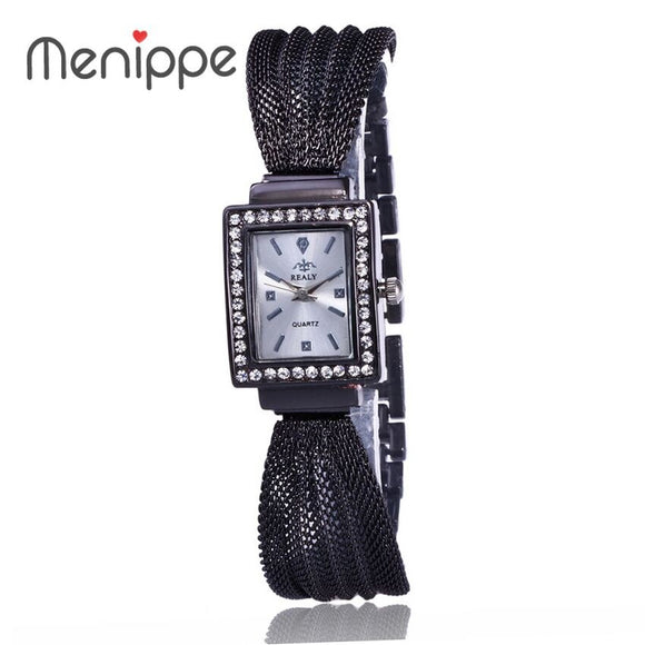 Rhinestone Bracelet Watch