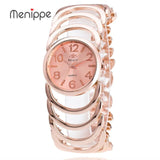 Elegant Leisure Steel Belt Bracelet Watch