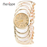 Elegant Leisure Steel Belt Bracelet Watch