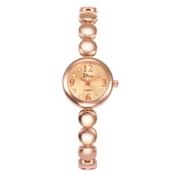Crystal  Wrist Steel Watch