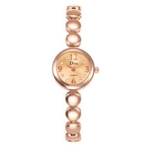 Crystal  Wrist Steel Watch