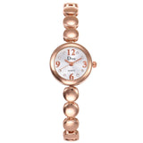 Crystal  Wrist Steel Watch