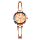 Crystal Rose Gold Watch