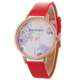 Flower Leather Watch