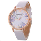 Flower Leather Watch