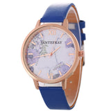 Flower Leather Watch
