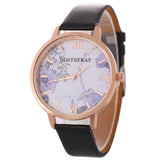 Flower Leather Watch