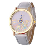 Patterned Leather Watch