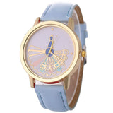 Patterned Leather Watch