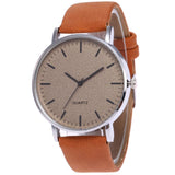 Leather Stainless Watch