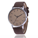 Leather Stainless Watch