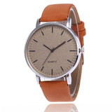 Leather Stainless Watch