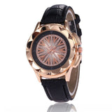 Gold Leather Watch