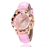 Gold Leather Watch