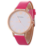 Casual Analog Leather Watch