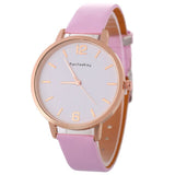 Casual Analog Leather Watch