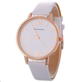 Casual Analog Leather Watch