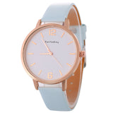 Casual Analog Leather Watch