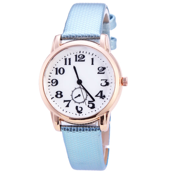 Watches Leather Women Analog